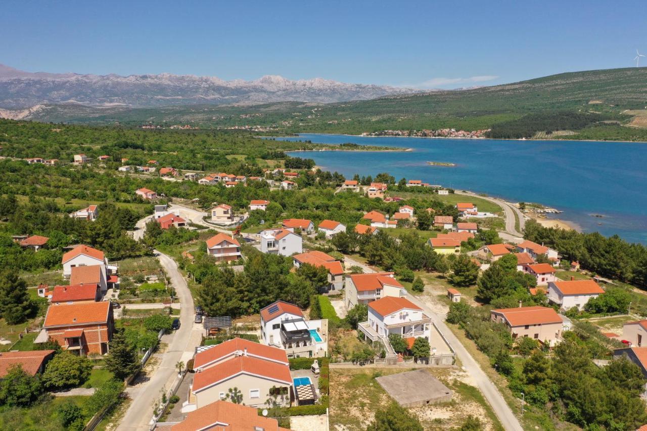 Apartment Vala, 4*, Sea View & Private Heated Pool Pridraga Esterno foto