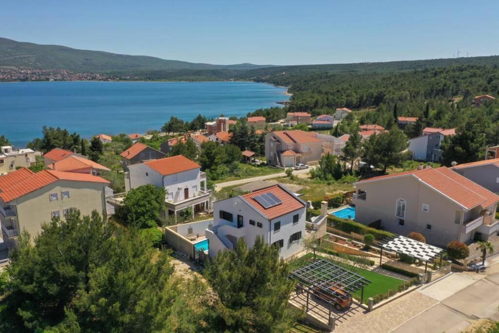 Apartment Vala, 4*, Sea View & Private Heated Pool Pridraga Esterno foto